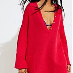 FREE PEOPLE Picnic Sweater Romper